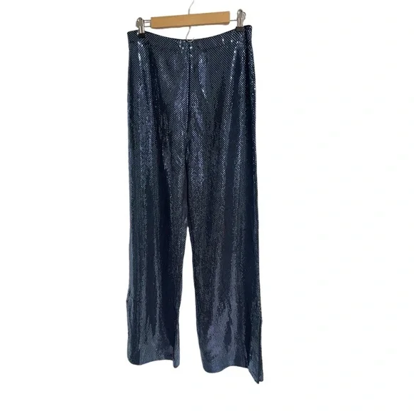 St. John Knit Pants With Paillettes Details